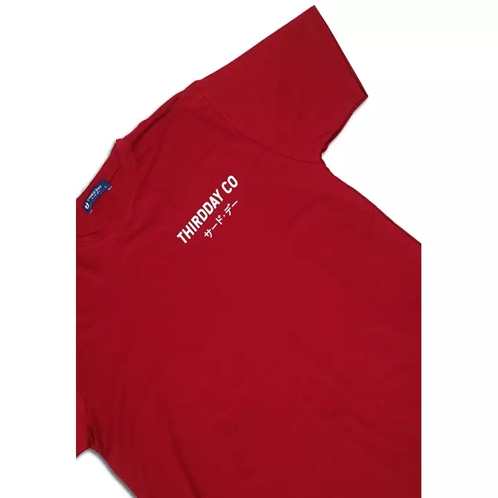 MTE63 thirddayco hansief dakir mr T-shirt Merah
