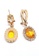 BELLE LIZ orange Aline Gold Pretty Gem Simple Earrings 26B7DAC9DBD4D2GS_7