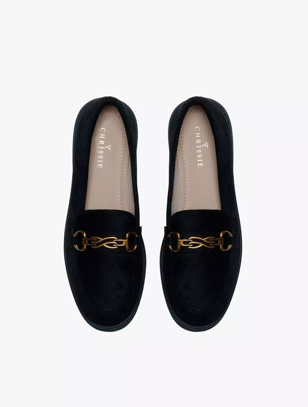 Payless Chrissie Womens Mevy Loafers - Black_15