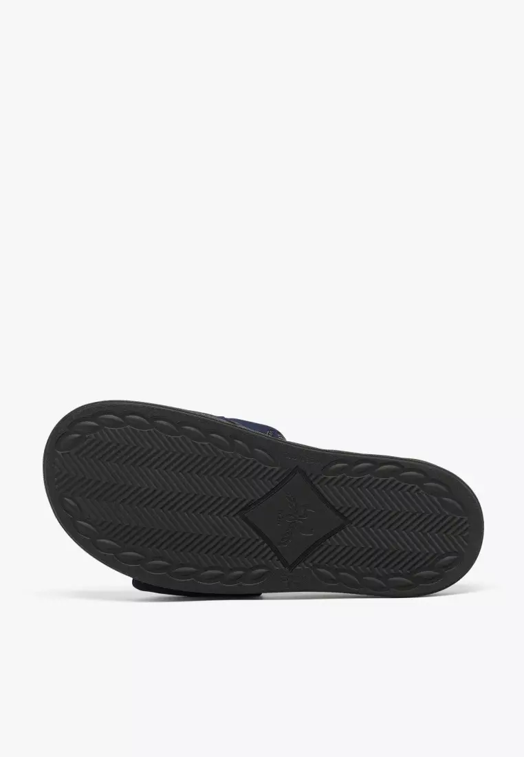 Slide Sandals in Monogram Neoprene