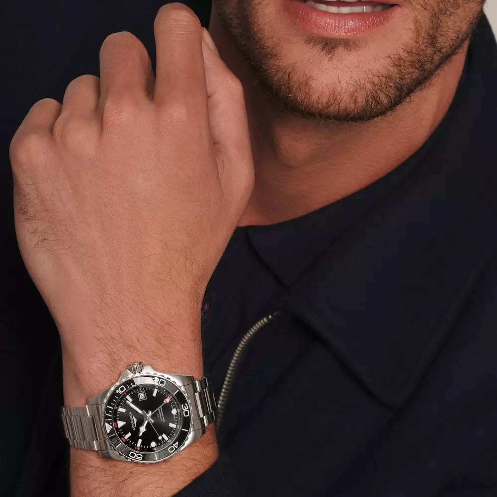 HydroConquest GMT 41 - L3.790.4.56.6 Adventure Black Steel