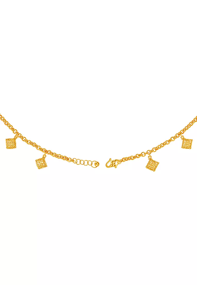 HABIB 916/22K Yellow Gold Bracelet (for baby) TWSK-011224