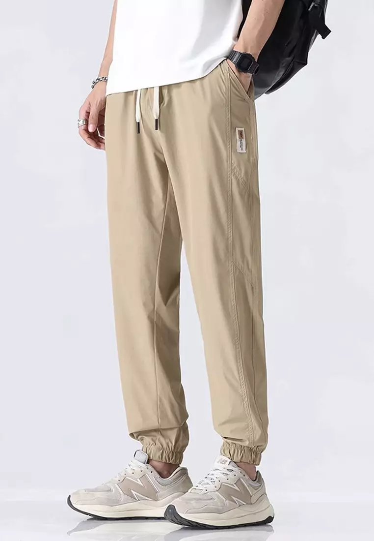 Drawstring Casual Jogger Pants