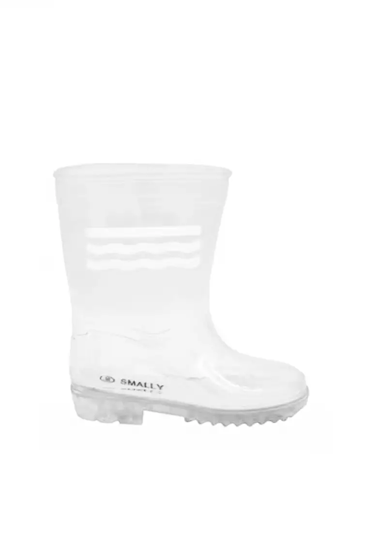 Discount on Twenty Eight Shoes  shoes - SKU: VANSA Fashion Transparent Mid Rain Boots VSK-RYXTM