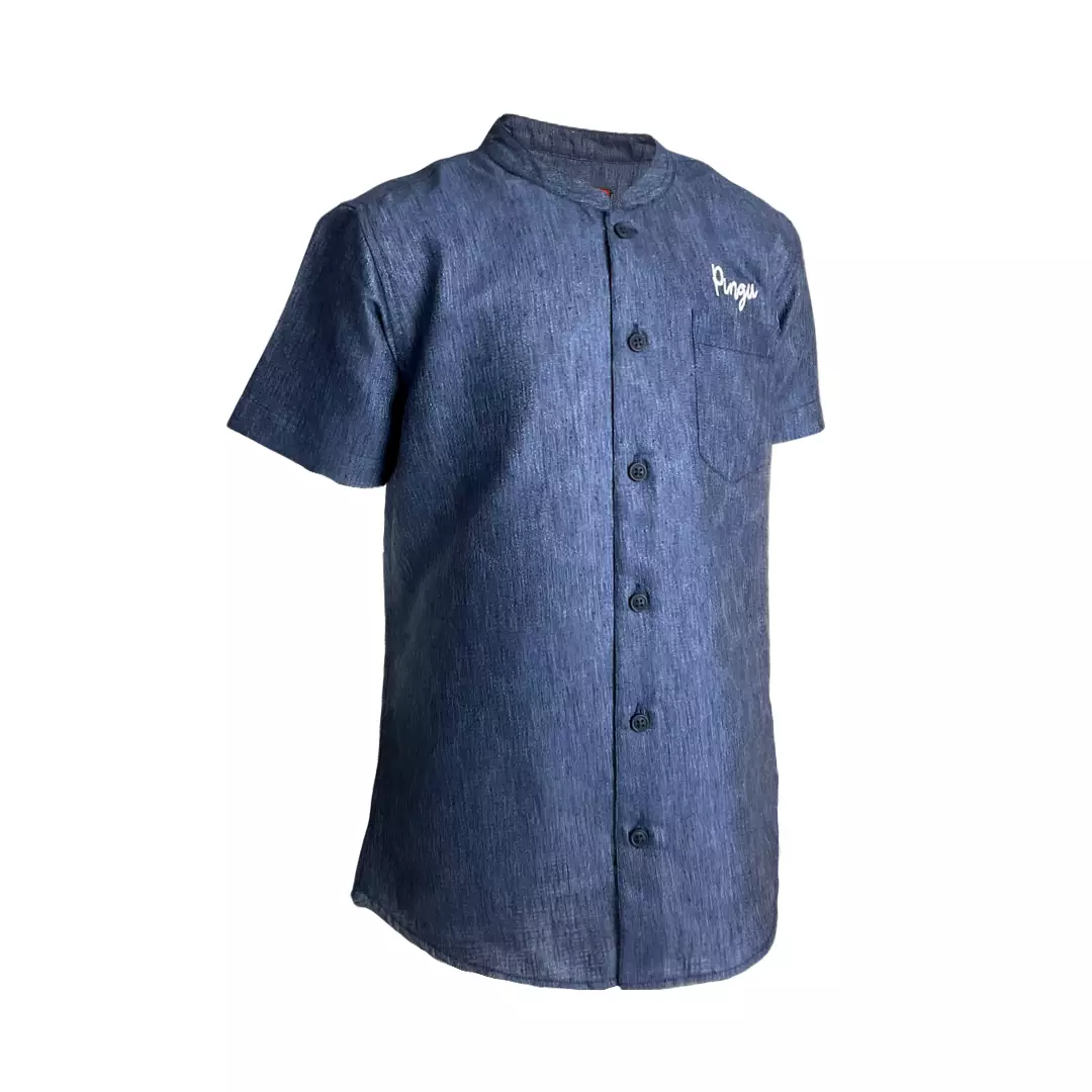 Pingu Koko Anak Laki Laki Shanghai Polos Pendek Navy 91702528