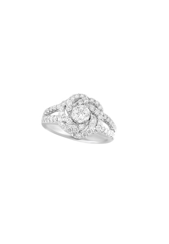 TOMEI TOMEI Ring, Diamond White Gold 750 (DO0125535) 693BAAC8EE9104GS_1