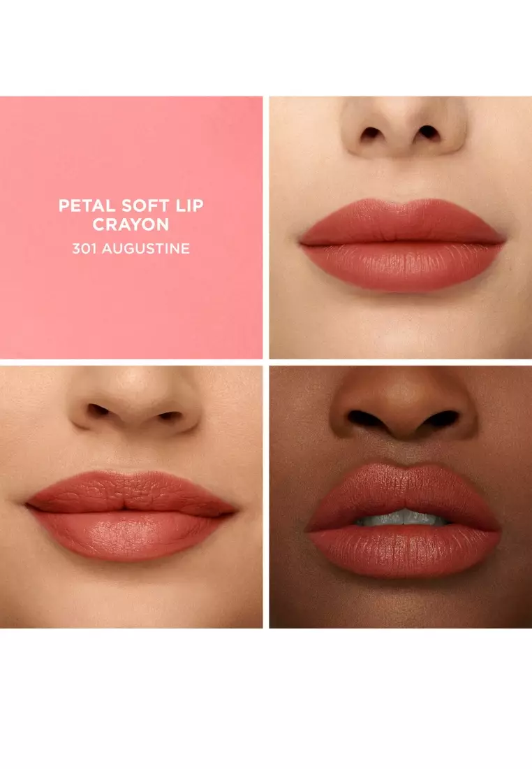 Petal Soft Lipstick Crayon - 301 Augustine Deep Coral Nude