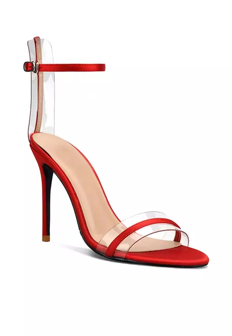Girly Ankle Strap High Heel Sandals Lyx15 c