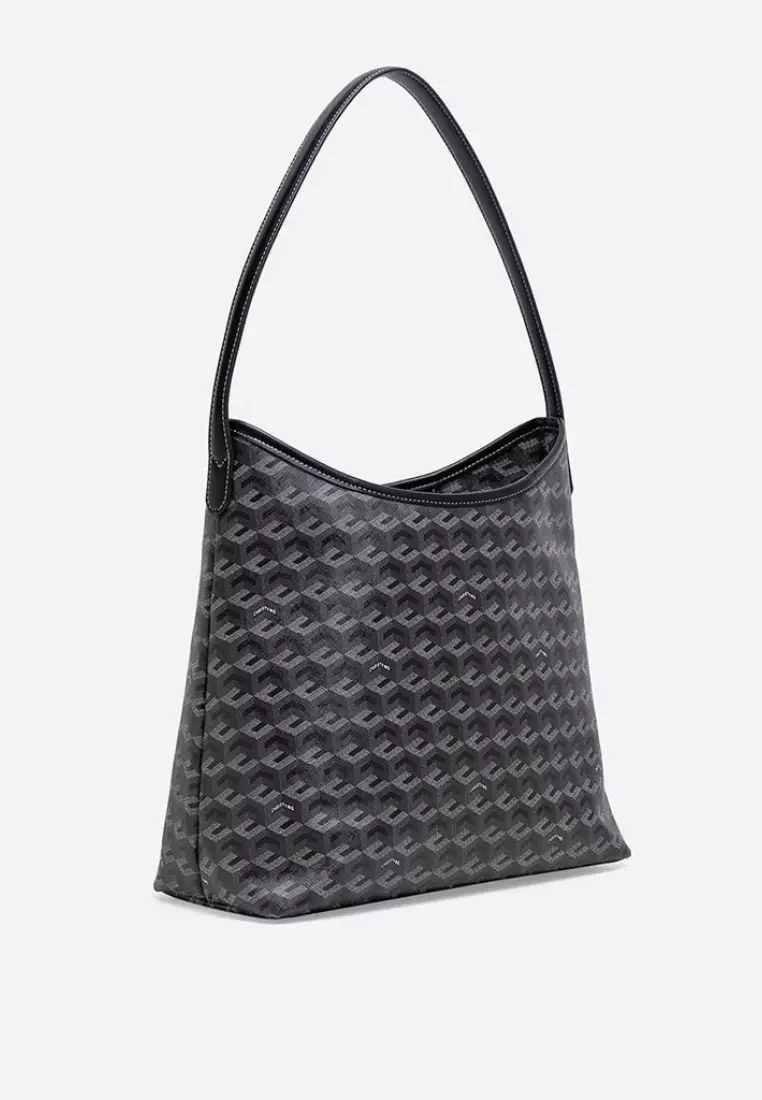 Alesso Large Hobo Bag Black