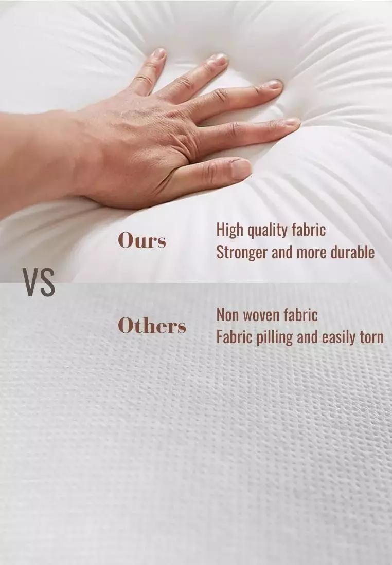 Buy FURNY MATTER White Polyester Pillow Insert 50 x 50cm (Set of 2