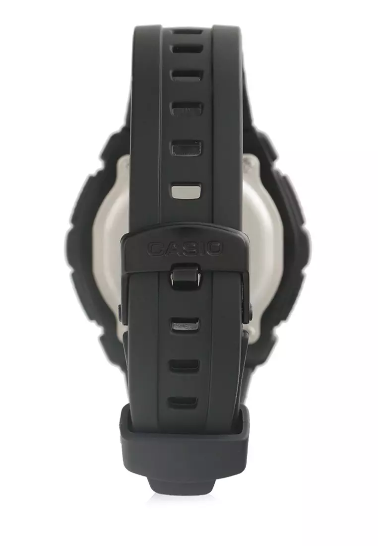 Casio Jam Tangan - Black - Resin - HDD-600-1AVDF