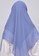 Vervessa blue Vervessa's Bella Square Hijab Scarf Syari Segi Empat Denim 77C25AA1EF6F76GS_5