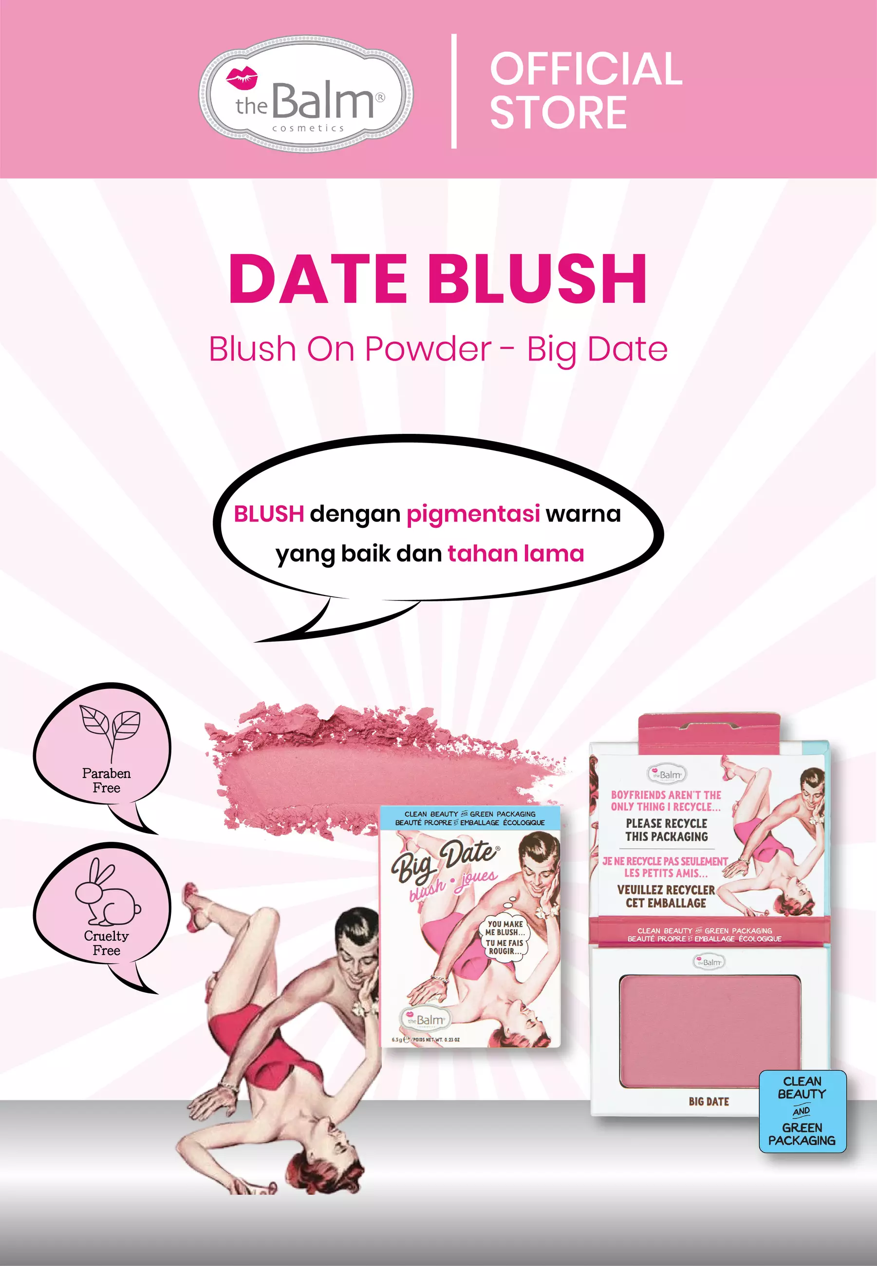 theBalm Date Blush - Big Date
