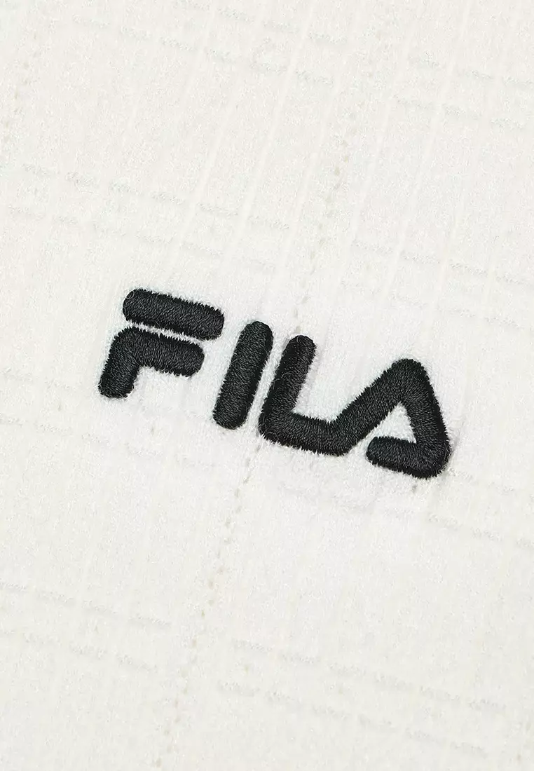 FILA CORE LIFESTYLE ORIGINALE HERITAGE Women Knit Sweater (White)