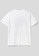 United Colors of Benetton white Short sleeve t-shirt with slogan print 27A7EAAF2C6D2EGS_5