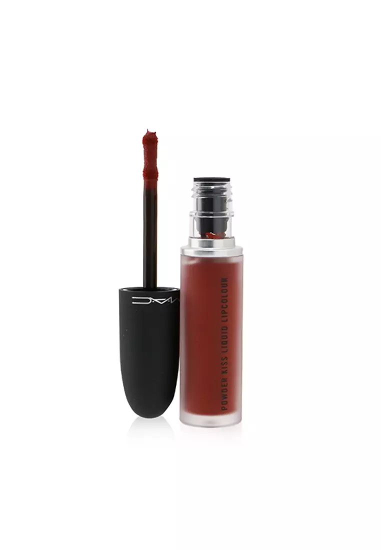 Buy MAC MAC Powder Kiss Liquid Lipcolour 991 Devoted To Chili 5ml