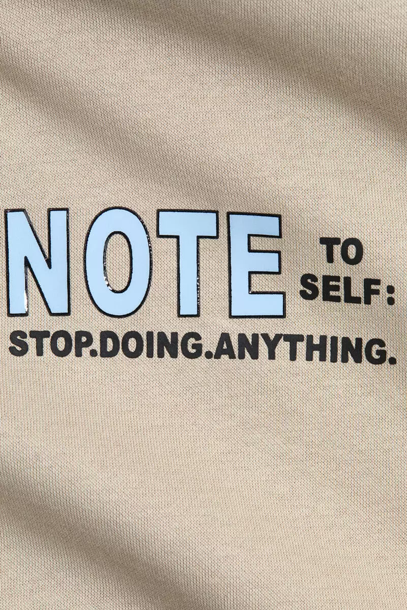 Printed hoodie