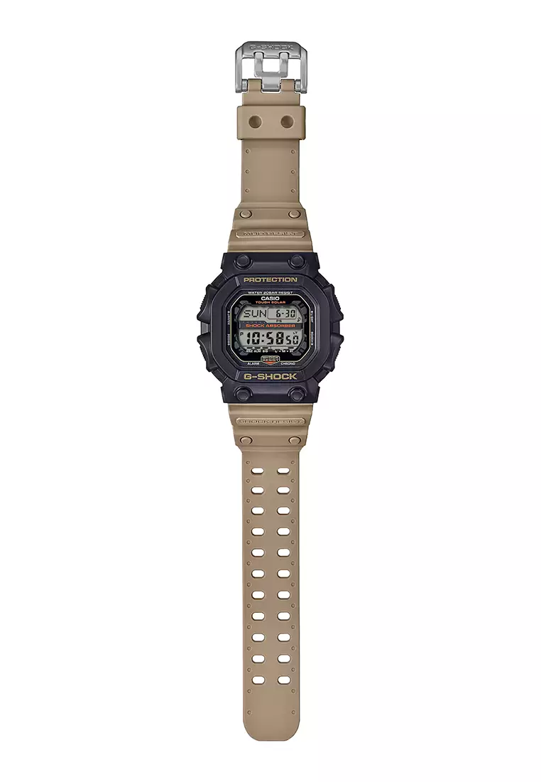 Casio G-Shock Tough Solar - Jam Tangan Digital Pria - Brown Resin Band - GX-56TU-1A5DR