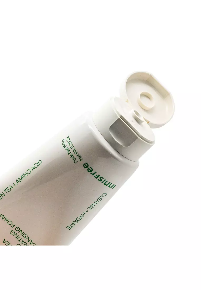Innisfree 綠茶保濕氨基酸潔面膏 (150克)