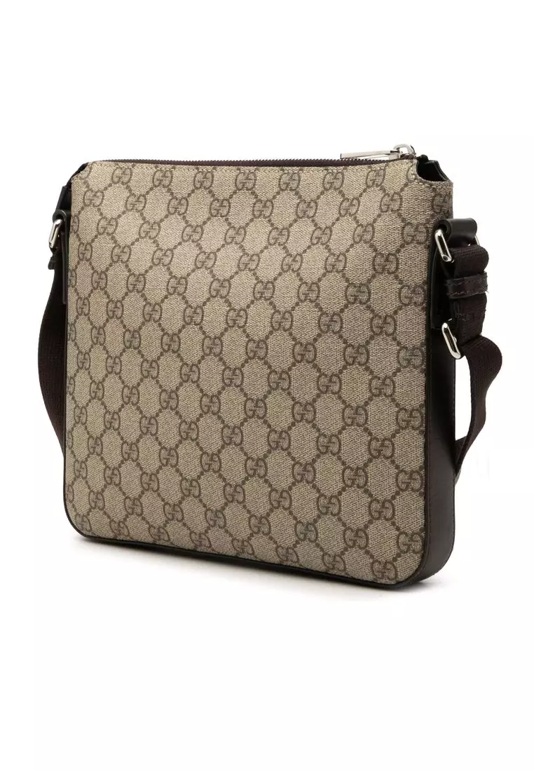 Pre-Loved Gucci Gg Supreme Crossbody