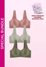 Pink, Grey, Green