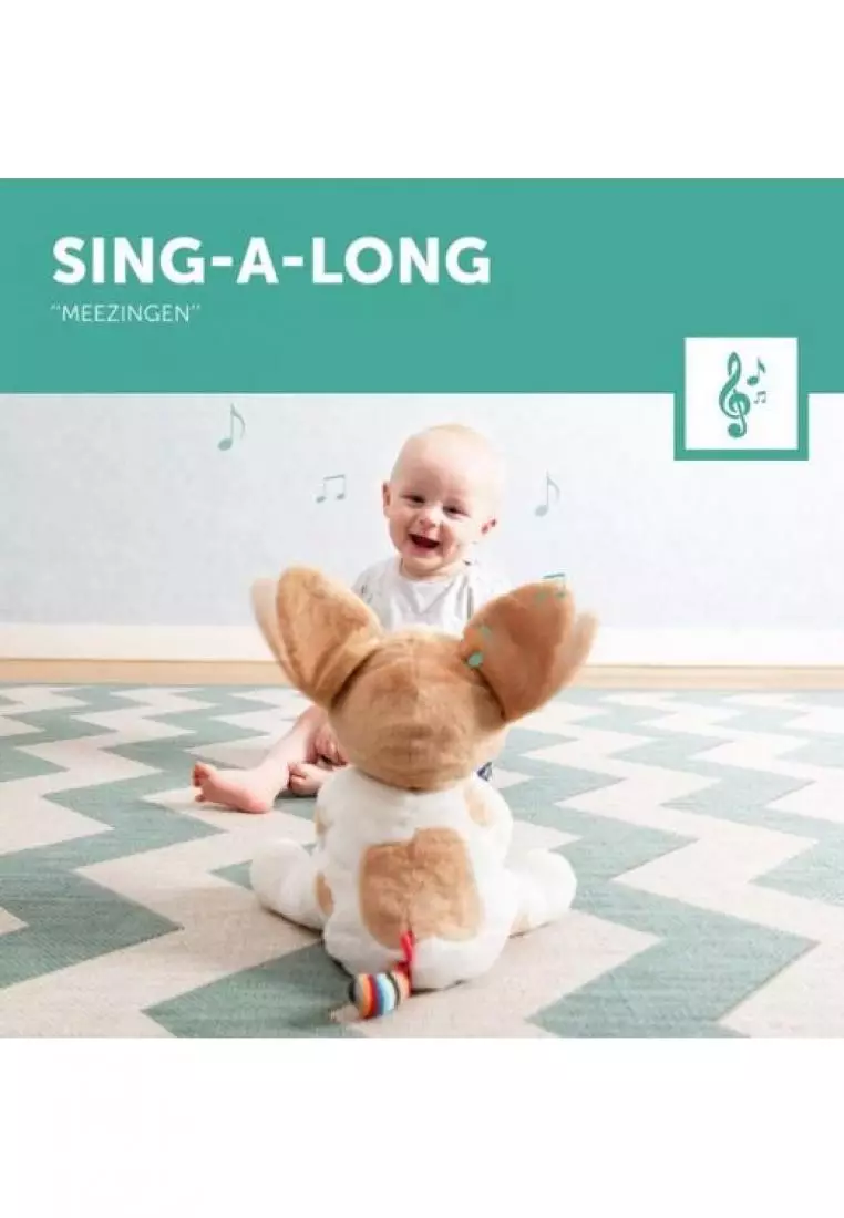 Buy Zazu [Zazu] PeekABoo Interactive Soft Toy Dog with Flapping Ears