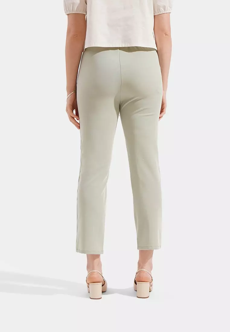 Pull Up Tapered Trousers