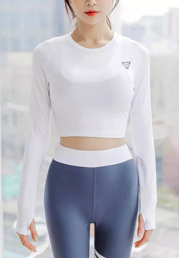 Buy A-IN GIRLS (3PCS) Sports Fitness Yoga Set (Sports Bra+Pants+Long T)  Online