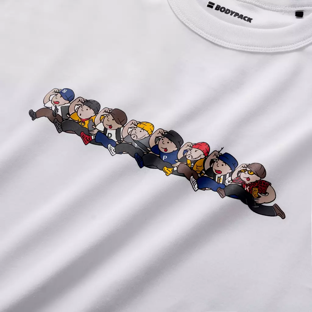 Raya T-Shirt Short Sleeves Baju Kaos Lengan Pendek Relax Comfort - Putih