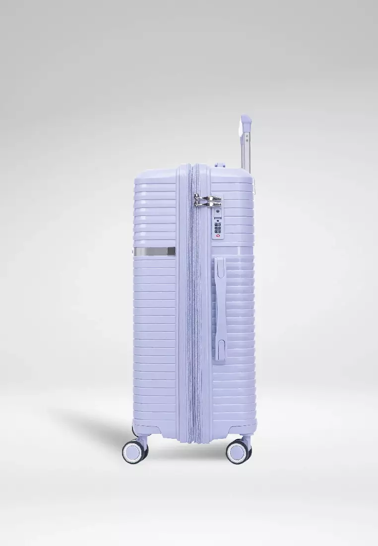 URBANlite Ridge 2.0 (24") Polypropylene [PP] Hard Case TSA Lock Expandable 8-Wheels Spinner Luggage ULH24908