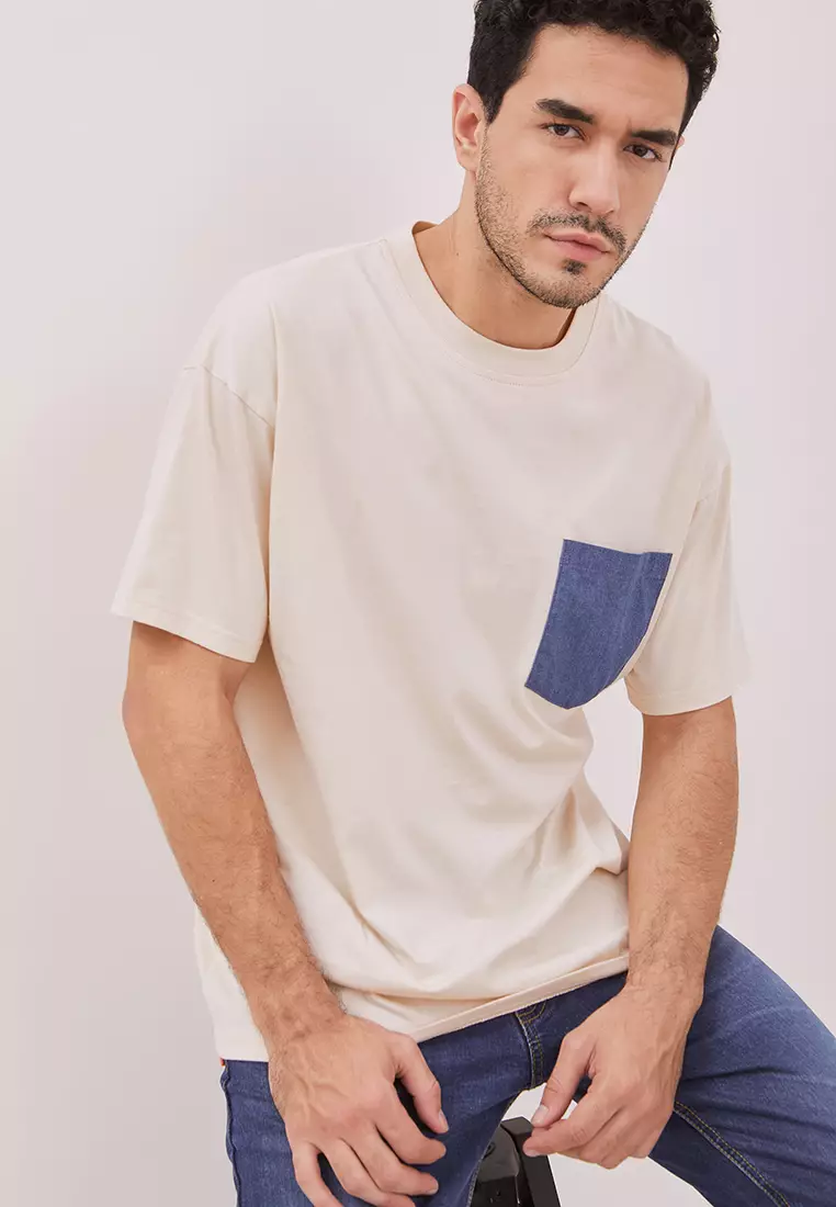 DUST Kaos Kalangga Cream (DM.7443)