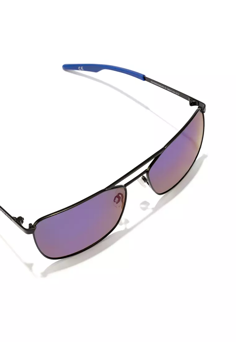 HAWKERS POLARIZED Black Sky SENSE Sunglasses for Men and Women, Unisex. UV400 Protection. Official Product designed in Spain