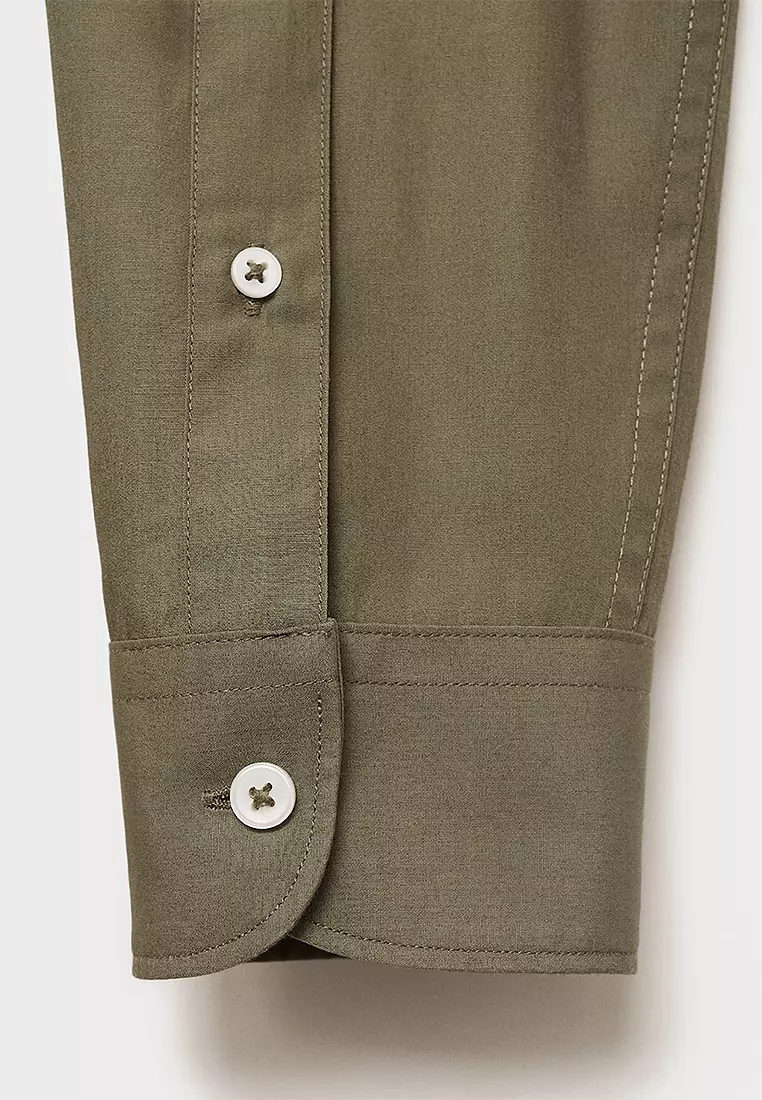 Regular-Fit 100% Cotton Shirt