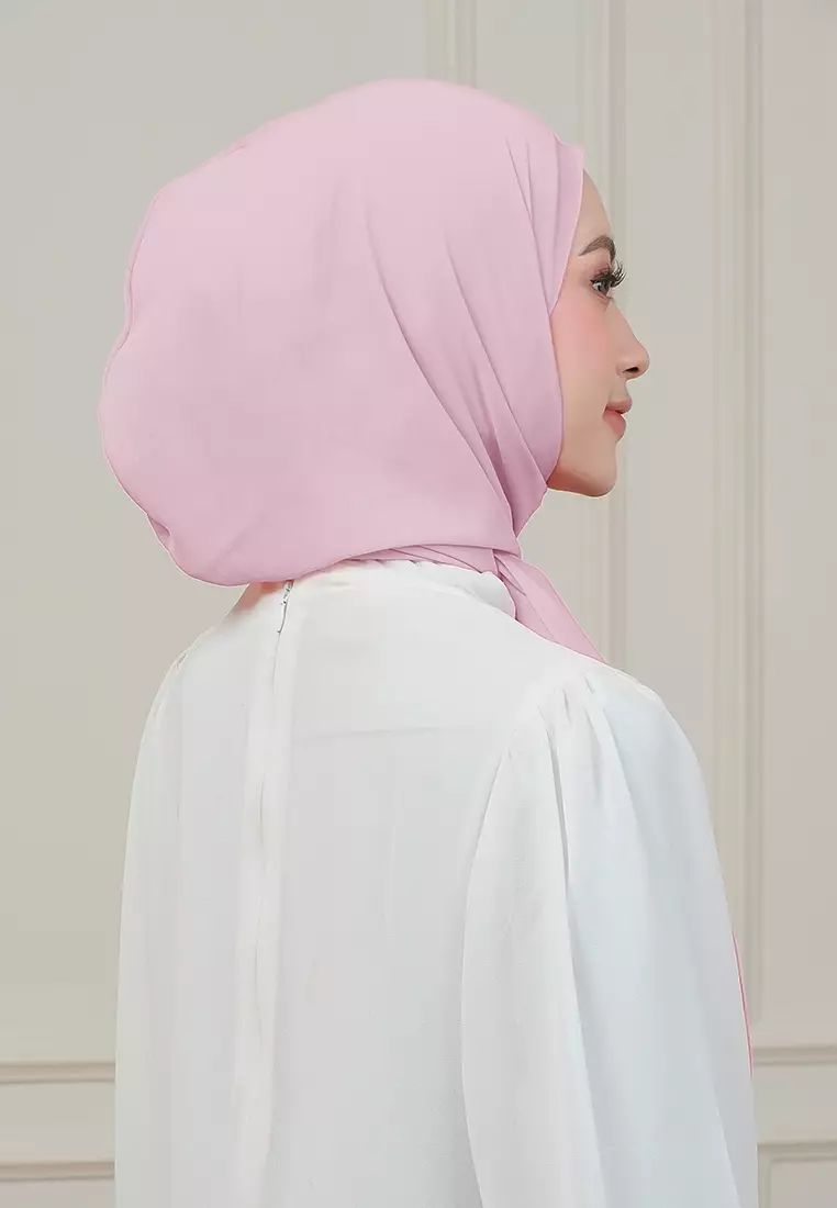 HIJAB INSTAN MAGNET SYIFA - PALE PINK