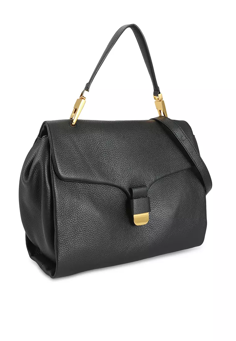 Buy Coccinelle Neo Firenze Soft Top Handle in Noir 2024 Online