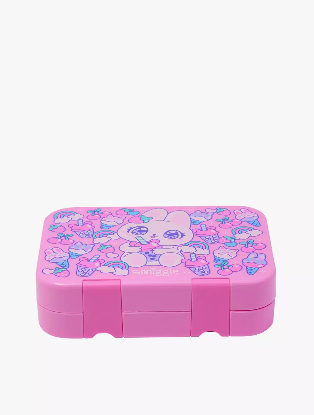 Smiggle Bright Eyes Small Bento Lunchbox - IGL457478PNK
