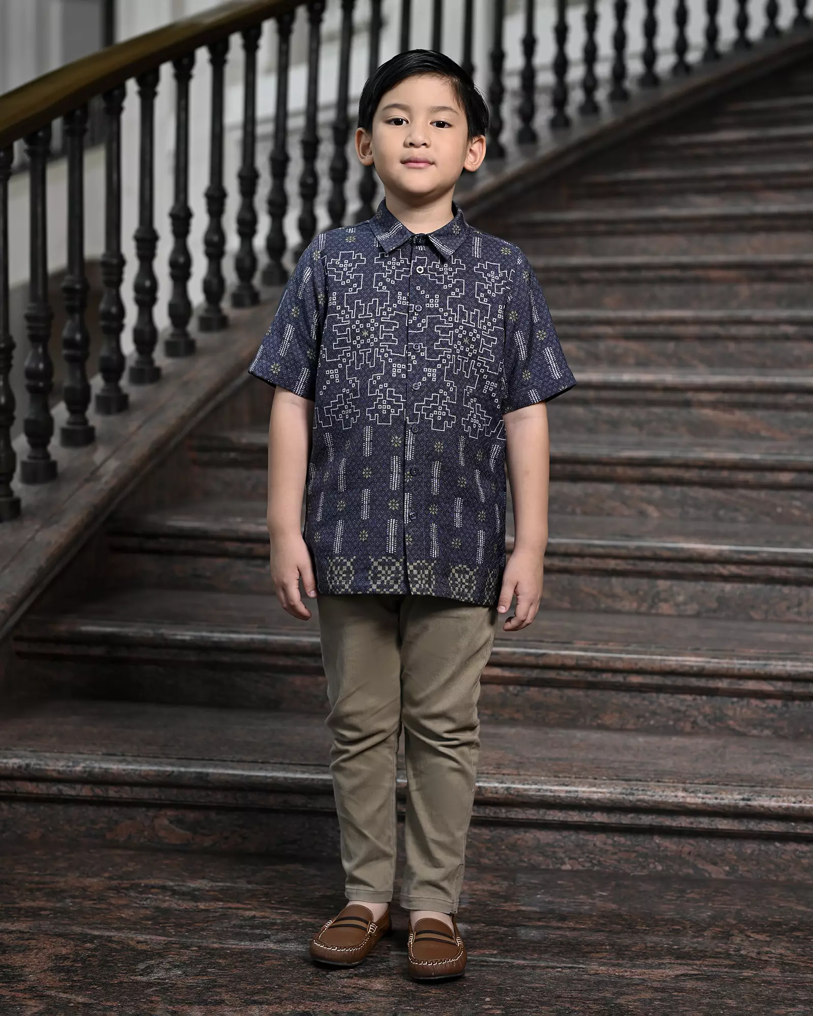 KASEP RION SHIRT - Midnightblue