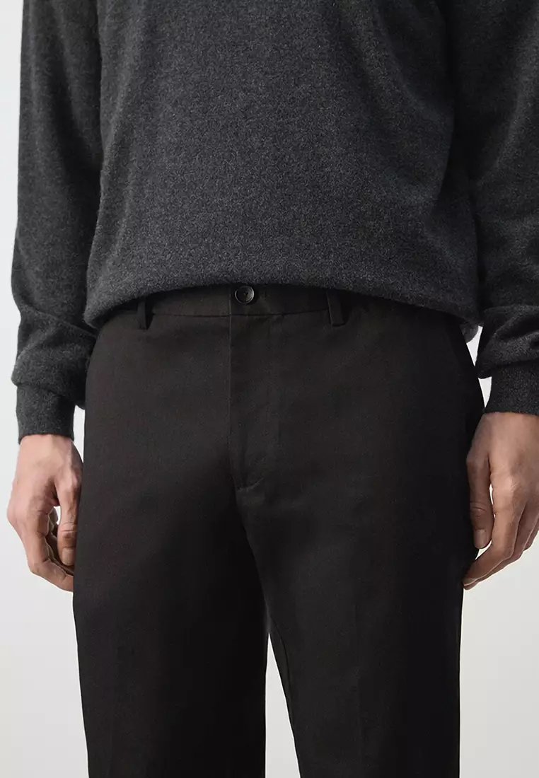 Dublino Slim-Fit Chino Trousers