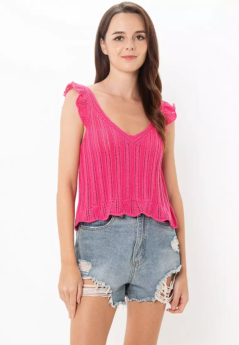 Luni Frill Top