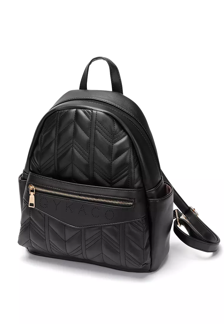 GYKACO Tas Ransel Wanita - ISSY Black - Fashion Backpack (IMPORT)