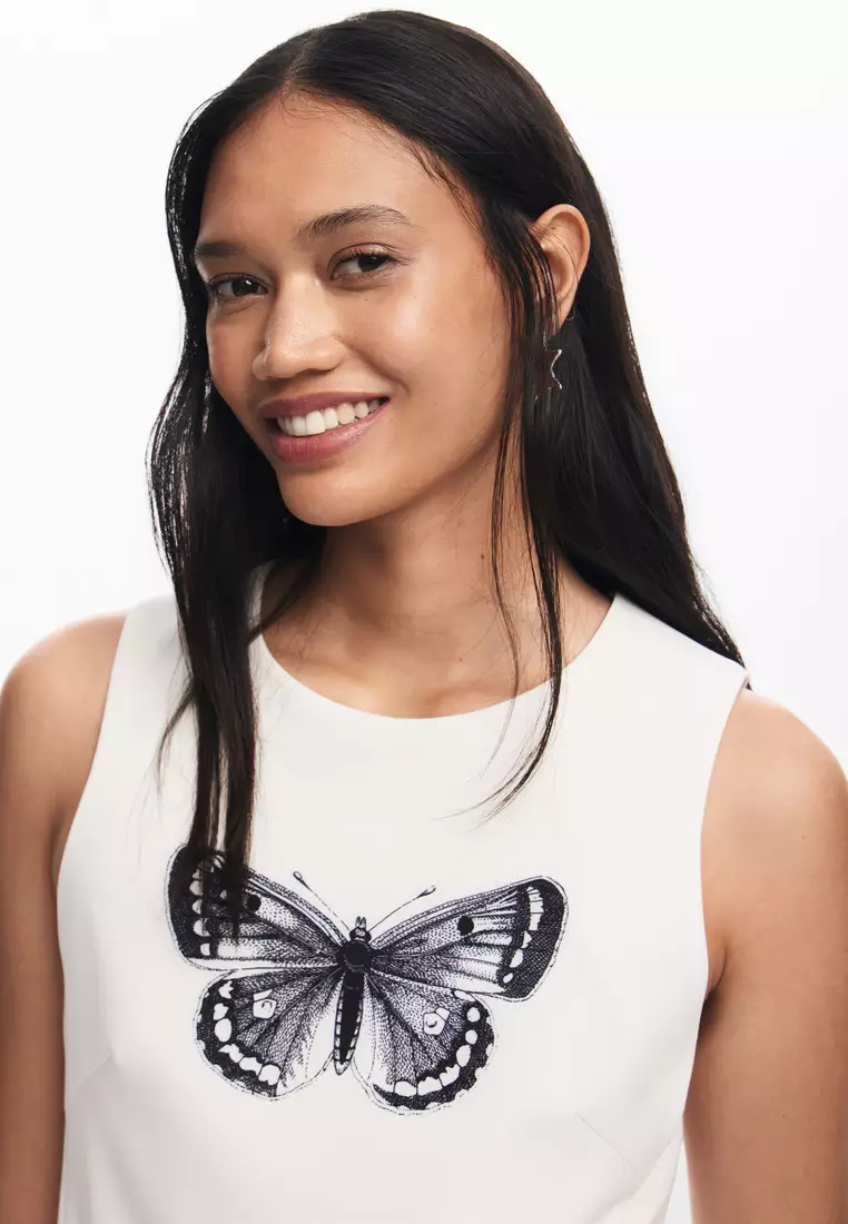 Desigual Woman Butterfly dress.