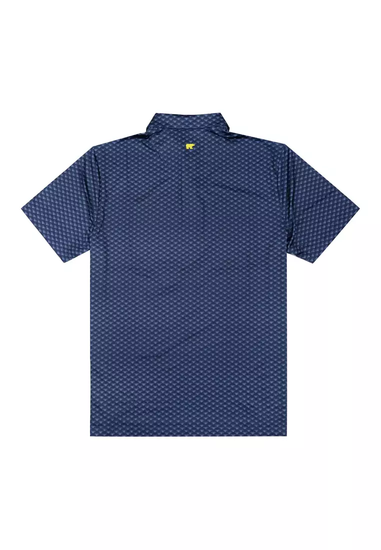 Buy Jack Nicklaus Arrowhead Print Polo Classic Navy 2025 Online