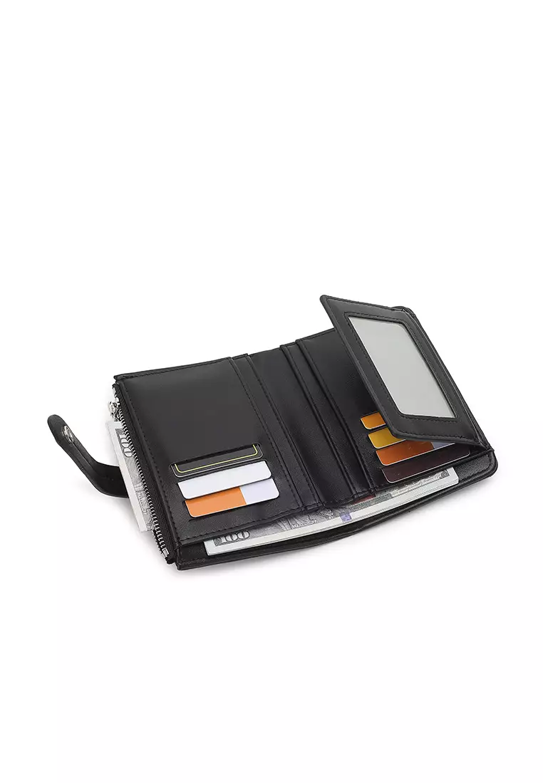 Women's Short Wallet / Purse - Black
