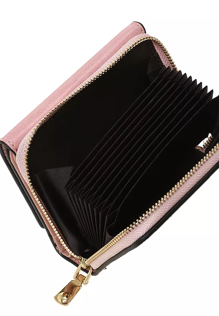 Dompet Wanita Model Lipat Casual Wallet Many Slot Card Material Leather Kulit ORIGINAL