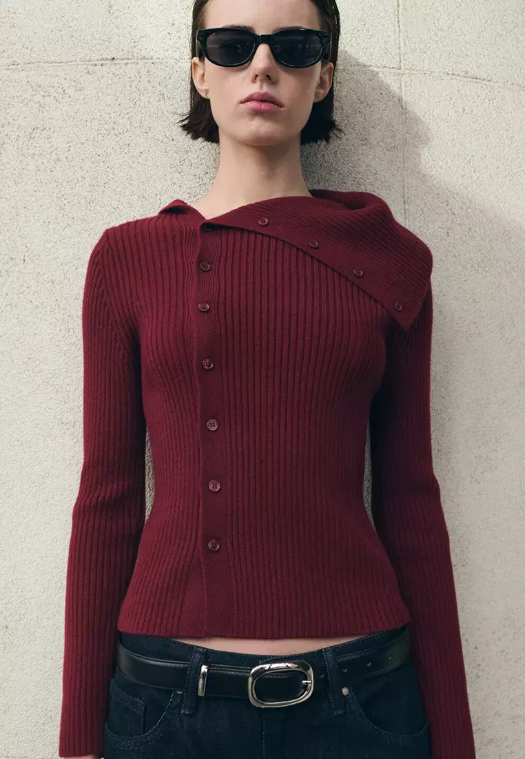 Cardigan with Shawl Collar