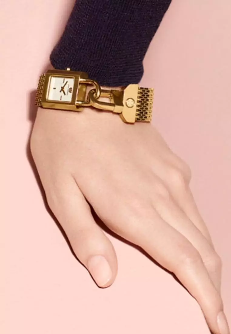 Jam Tangan Wanita Tory Burch Surrey Gold-Tone Stainless Steel Watch