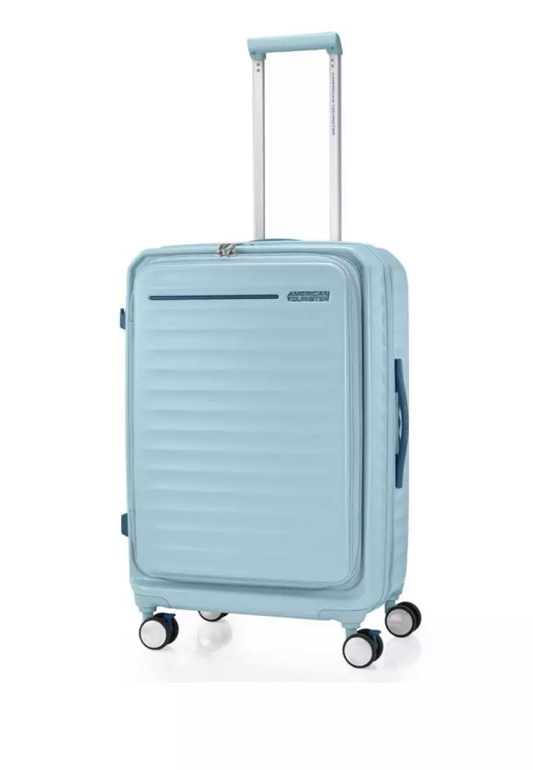 最終価格 AMERICAN TOURISTER ネイビー FRONTEC Buy American Tourister FRONTEC Spinner 54cm (Navy) - Grand