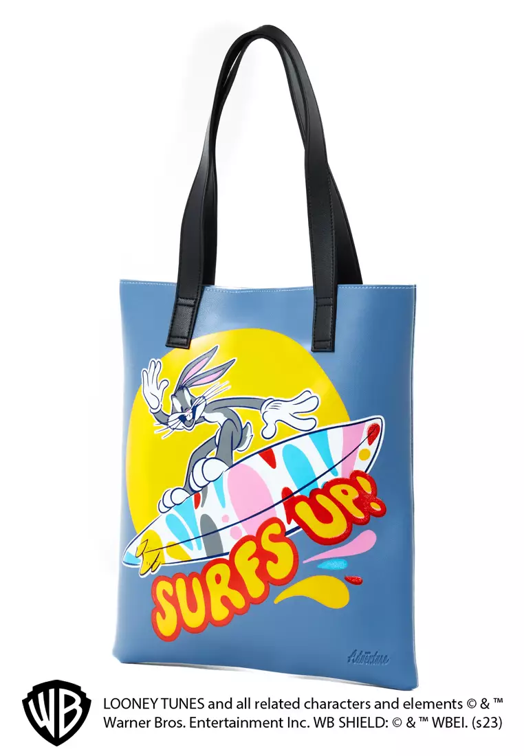 Looney Tunes Collection Vegan Leather Tote Bag Sylva Bugs Bunny