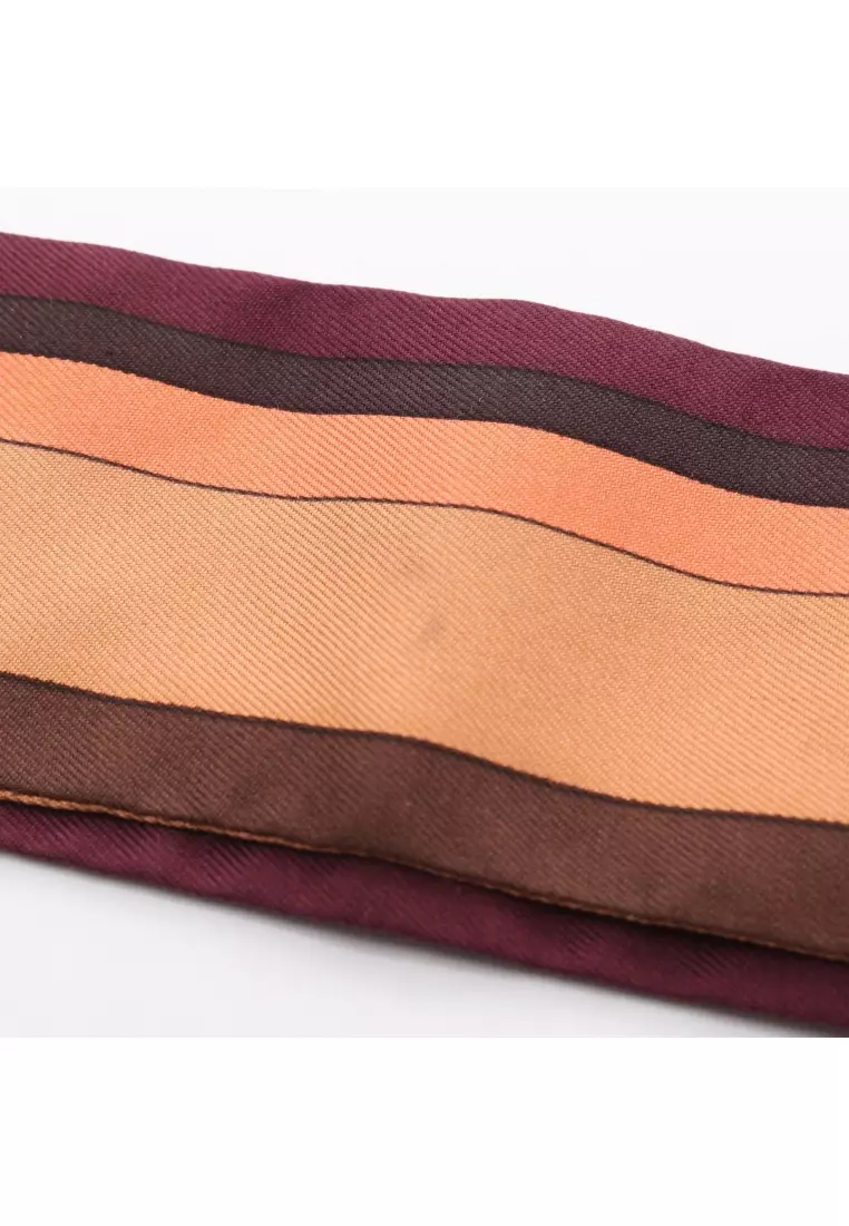 Pre-Loved Hermès twilly ribbon scarf silk multicolor