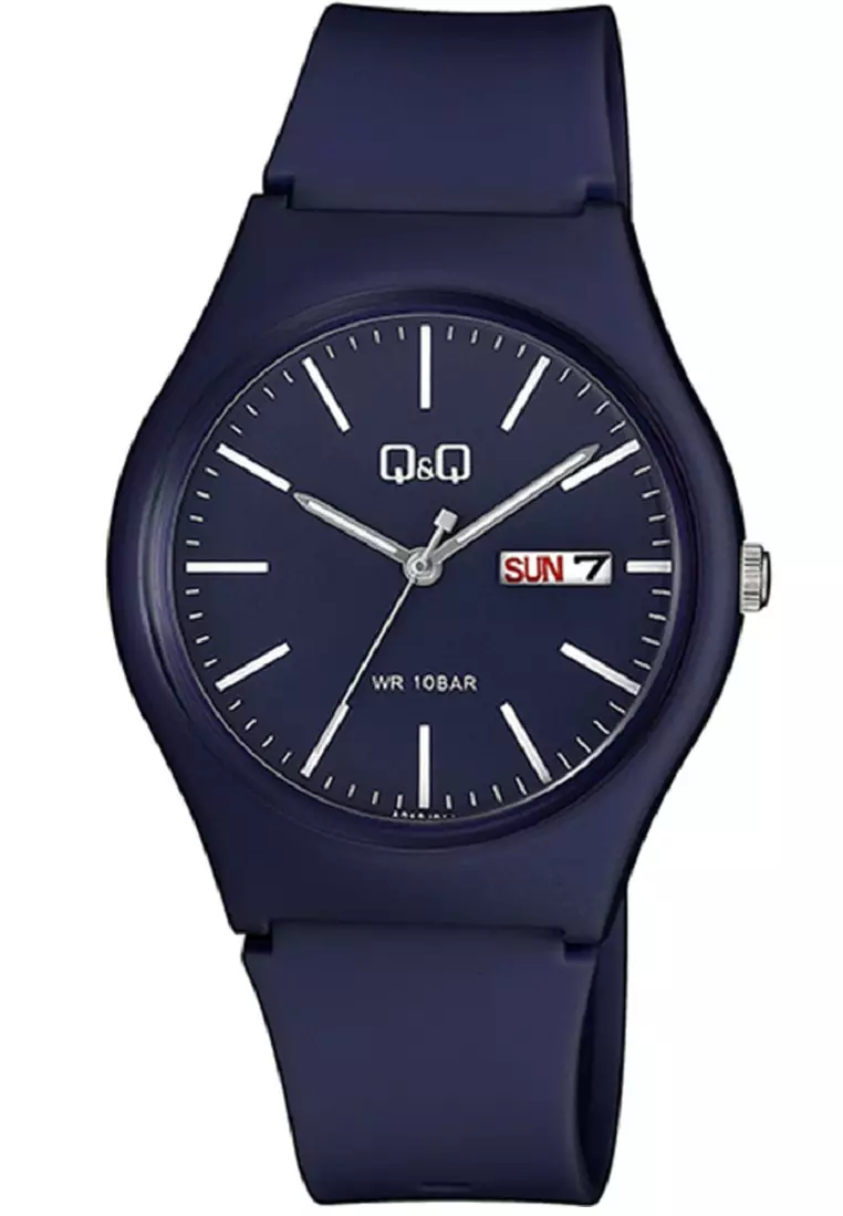 Q&Q QNQ QQ Original Watch Jam Tangan Pria / Wanita Tali Karet A212 A212J A212J012Y